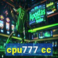 cpu777 cc